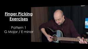 Finger picking E minor - G Major
