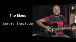 Harmonic Guitar Blues Scale