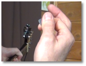 How To Hold The Pick
