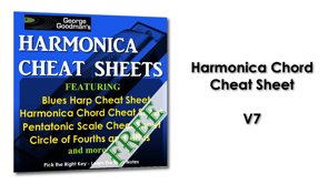 V Major 7 Chord Harmonica Tabs