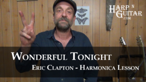 Eric Clapton - Wonderful Tonight Guitar and Harmonica