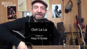 Ooh La La by The Faces Lesson on Guitar and Harmonica